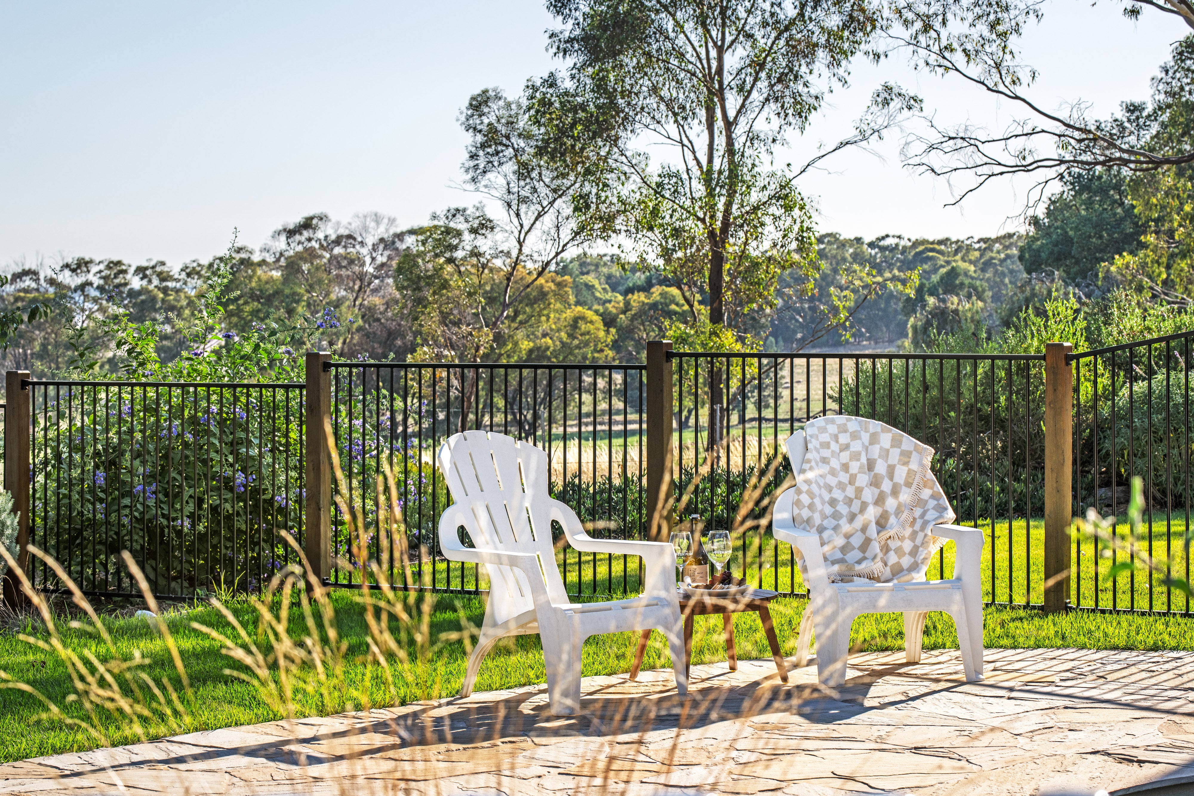 "Standard" Tubular Fencing with Timber posts